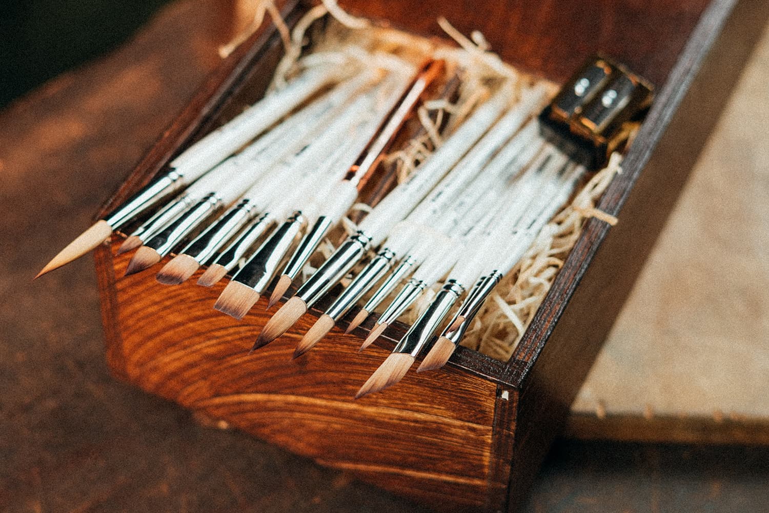 KUM Masters Atelier Collection Memory Point Pinsel und Meisterwerk