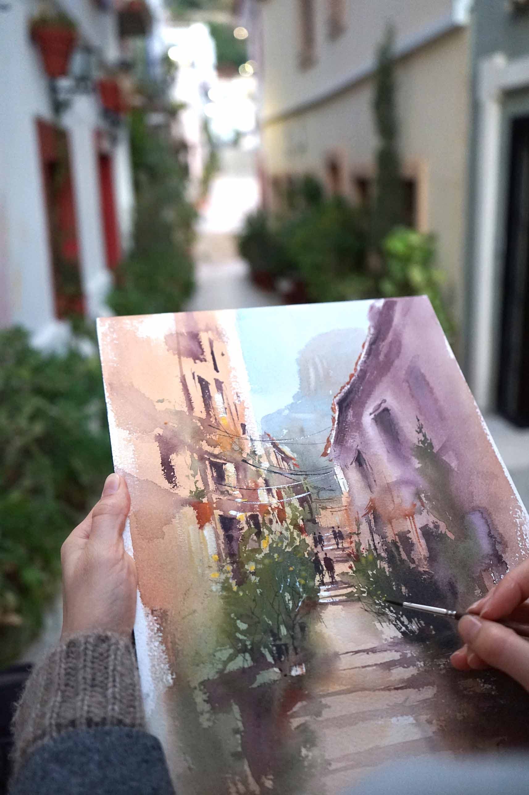 Plein-air in Alicante