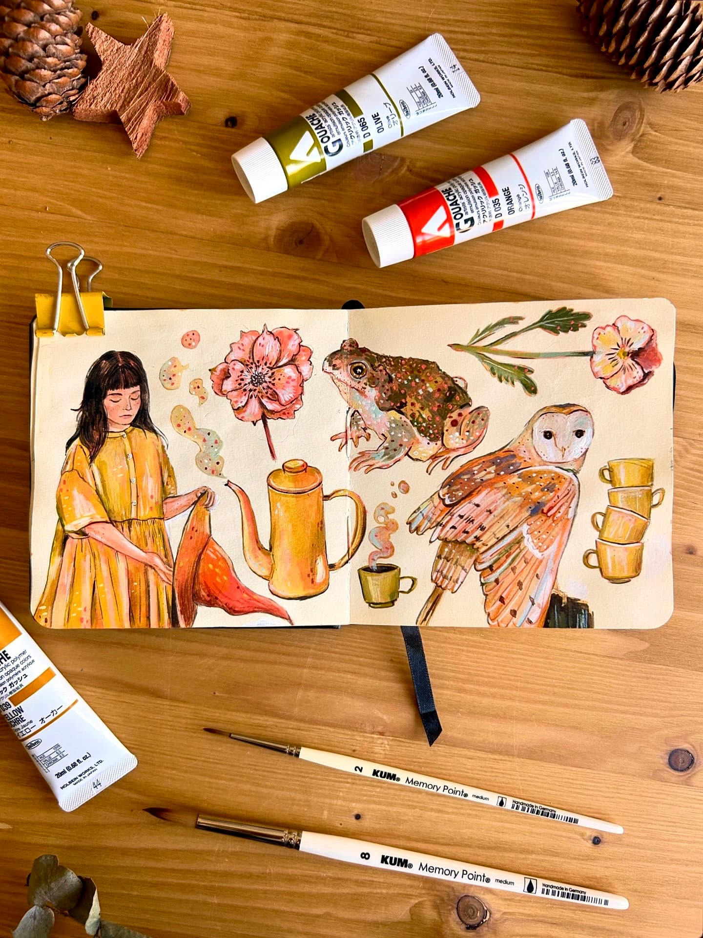 Sketchbook Spread